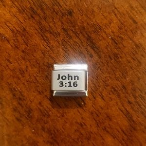 Italian charm bracelet link